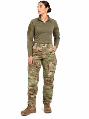 Military OCP Multicam Cargo Pants Unisex 25R Green Excellent Tactical Utility